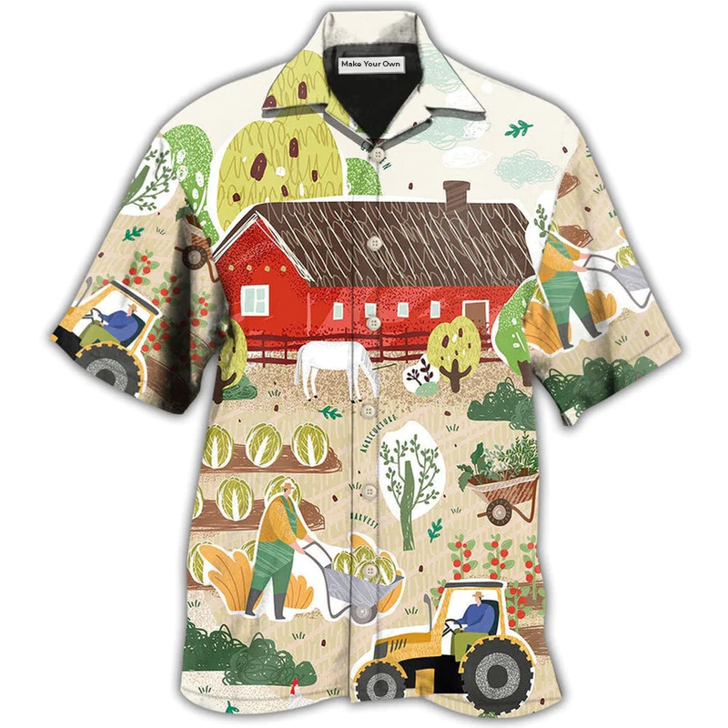 Gardening Art Style I Love It So Much - Hawaiian Shirt