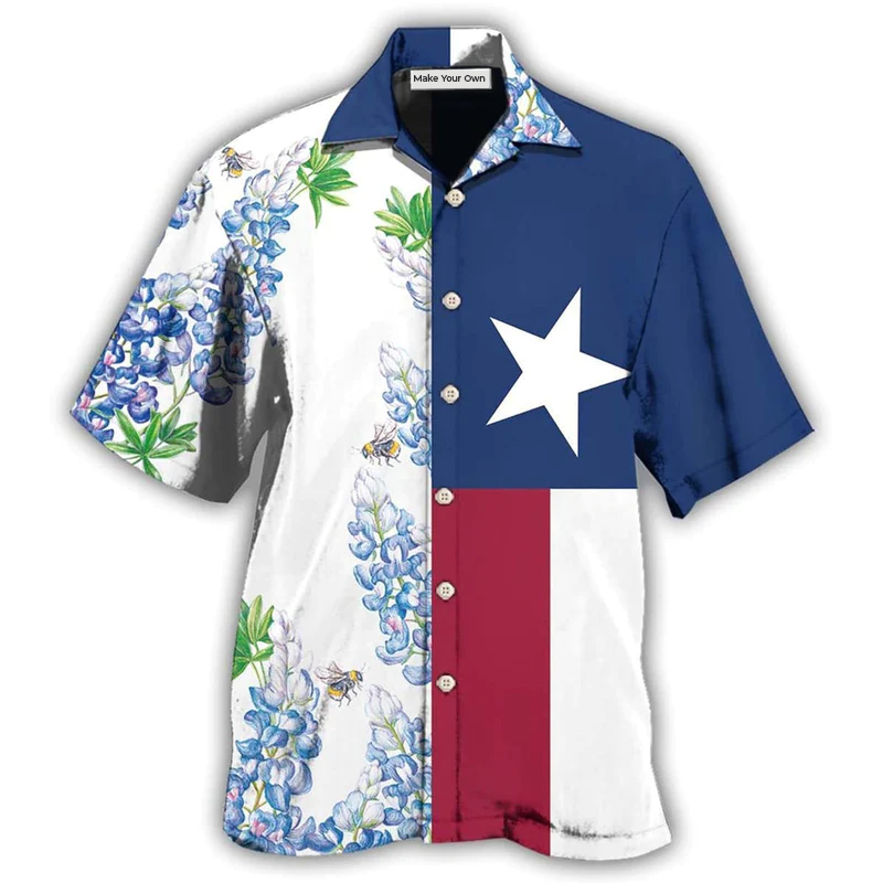 Texas Peace In Beautiful Life Style - Hawaiian Shirt