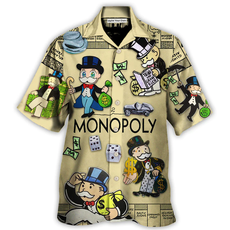 Monopoly Amazing Style - Hawaiian Shirt