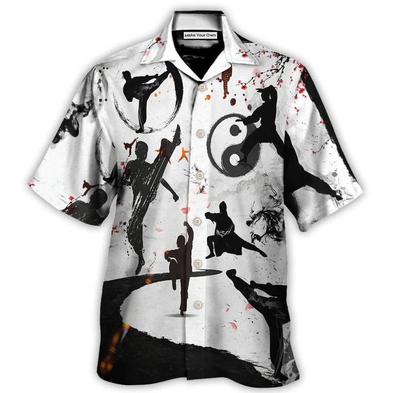 Martial Arts Kung Fu Surely Not Everybody Was Kung Fu Fighting - Hawaiian Shirt