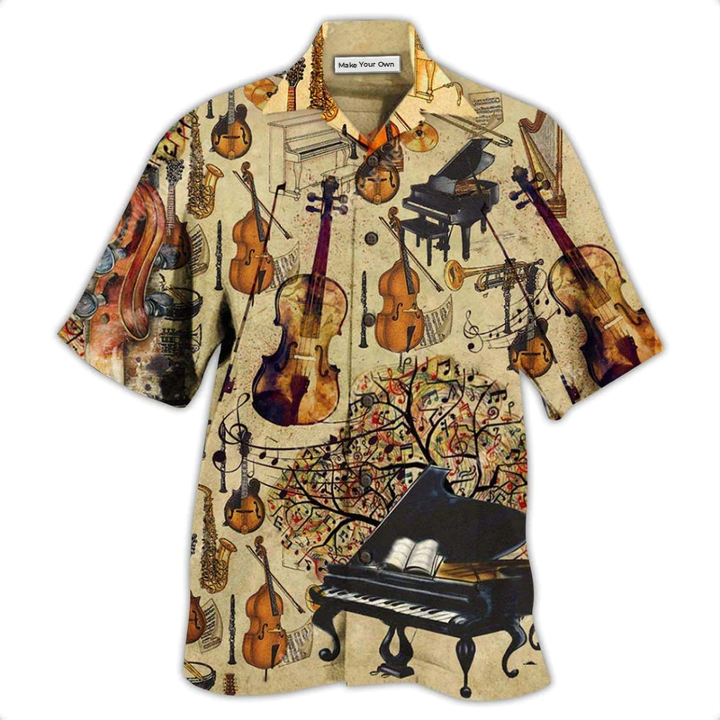 Music All My Life Love It - Hawaiian Shirt