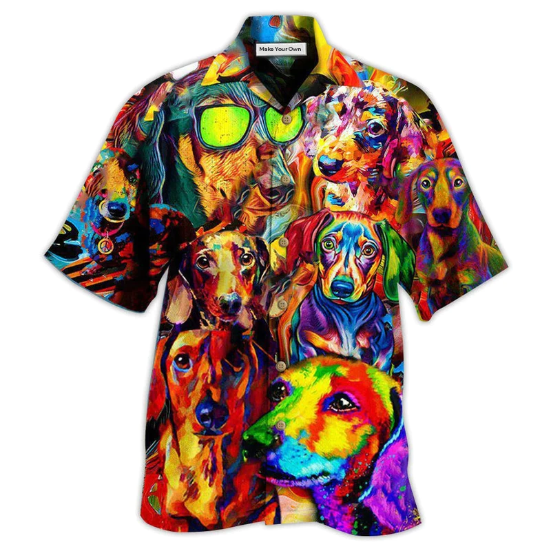 Dachshund Dogs Is Better With A Dachshund - Hawaiian Shirt