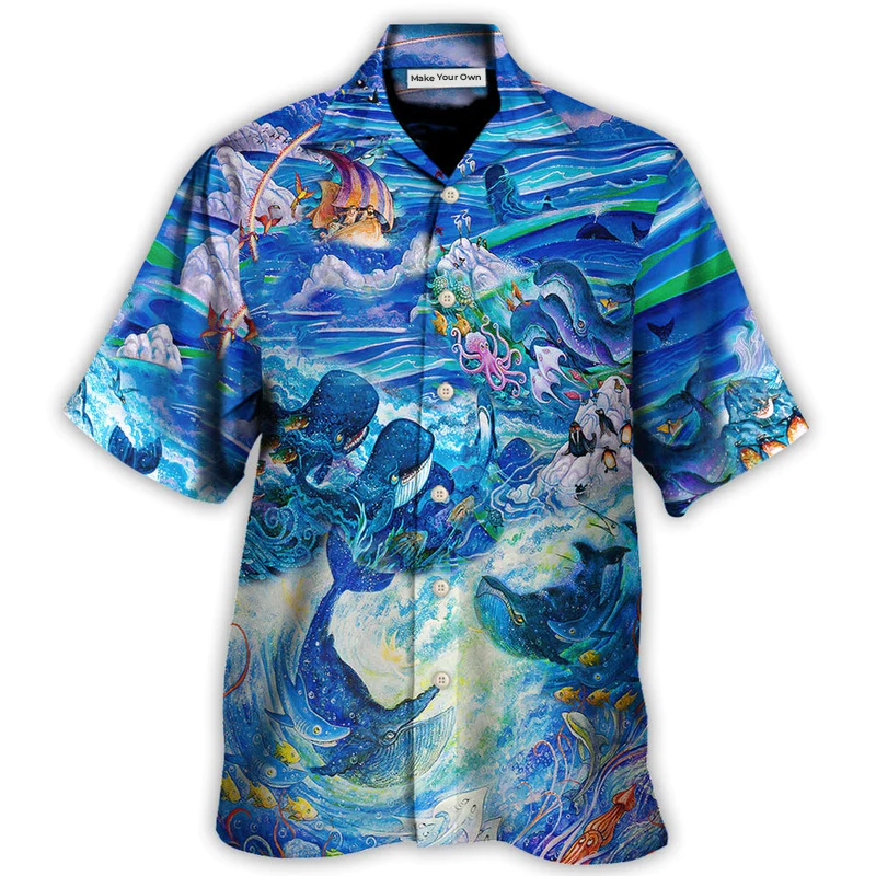 Shark Enjoy Amazing Adventure - Hawaiian Shirt